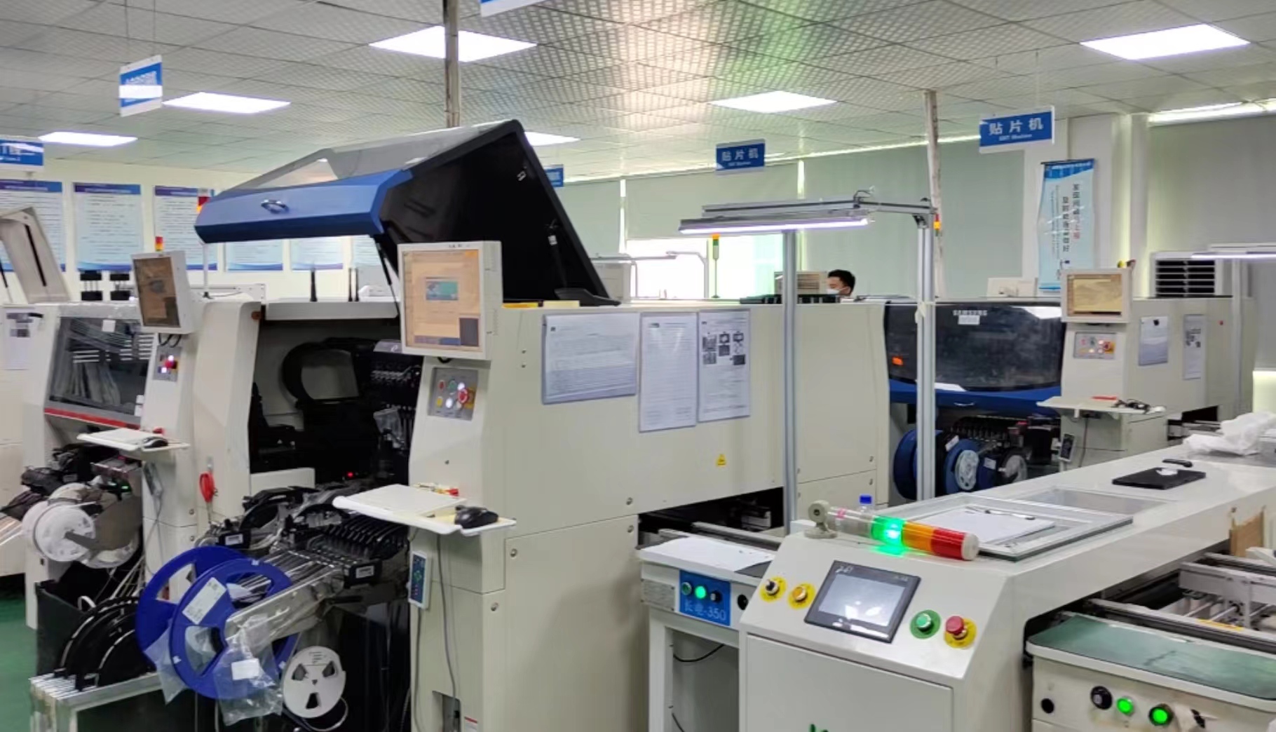 electronic manufacturing,smt line,components placement,reflow soldering,stencil,SMD,feeder,soldering paste printing