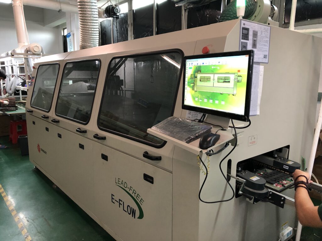 Ubicazione della fabbrica di produzione di assemblaggi di circuiti stampati in Cina
