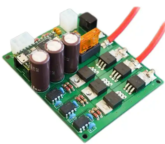 PCB design for bus MCU motor controller