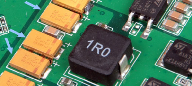 tantalum Capacitors on PCB